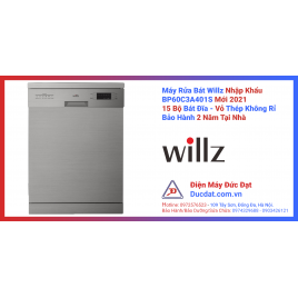 Máy rửa bát Willz Rửa 15 bộ bát đĩa hàng chính hãng
